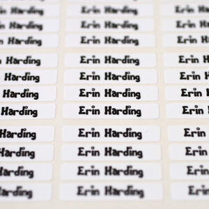 Identification Labels